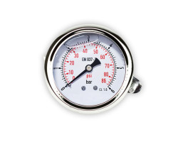 Glycerínový tlakomer d63mm 0-6 BAR ZADNÝ výstup 1/4" Glycerínový tlakomer d63mm 0-6 BAR ZADNÝ výstup 1/4"